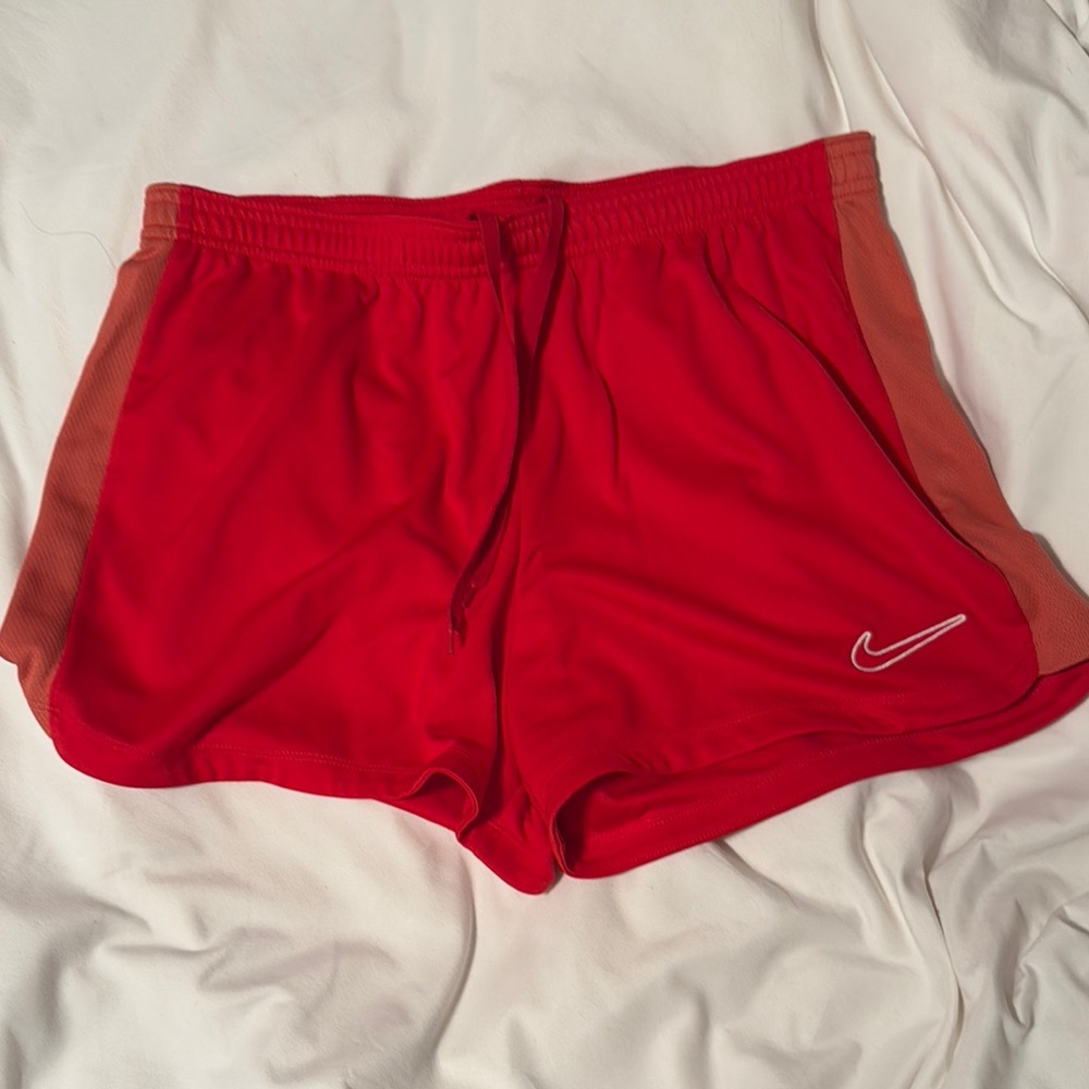 Nike Women's Red Athletic Shorts